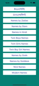 Hindu Baby Names screenshot #1 for iPhone