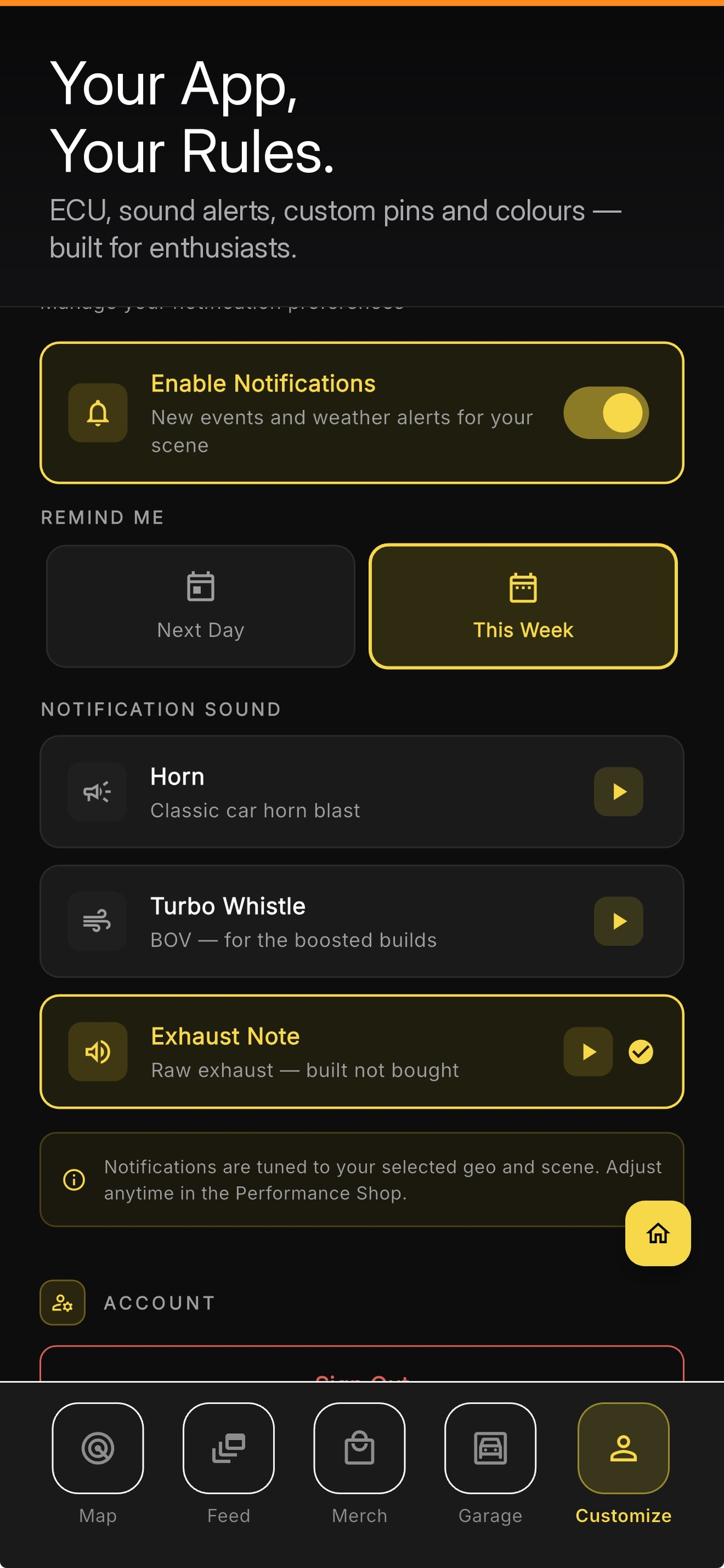 radarr - Car Meets & Shows screenshot 6