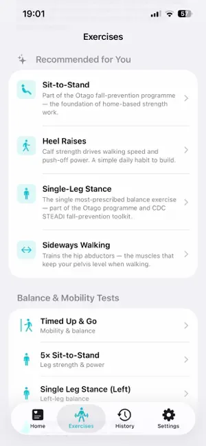 GaitMetrics screenshot 4