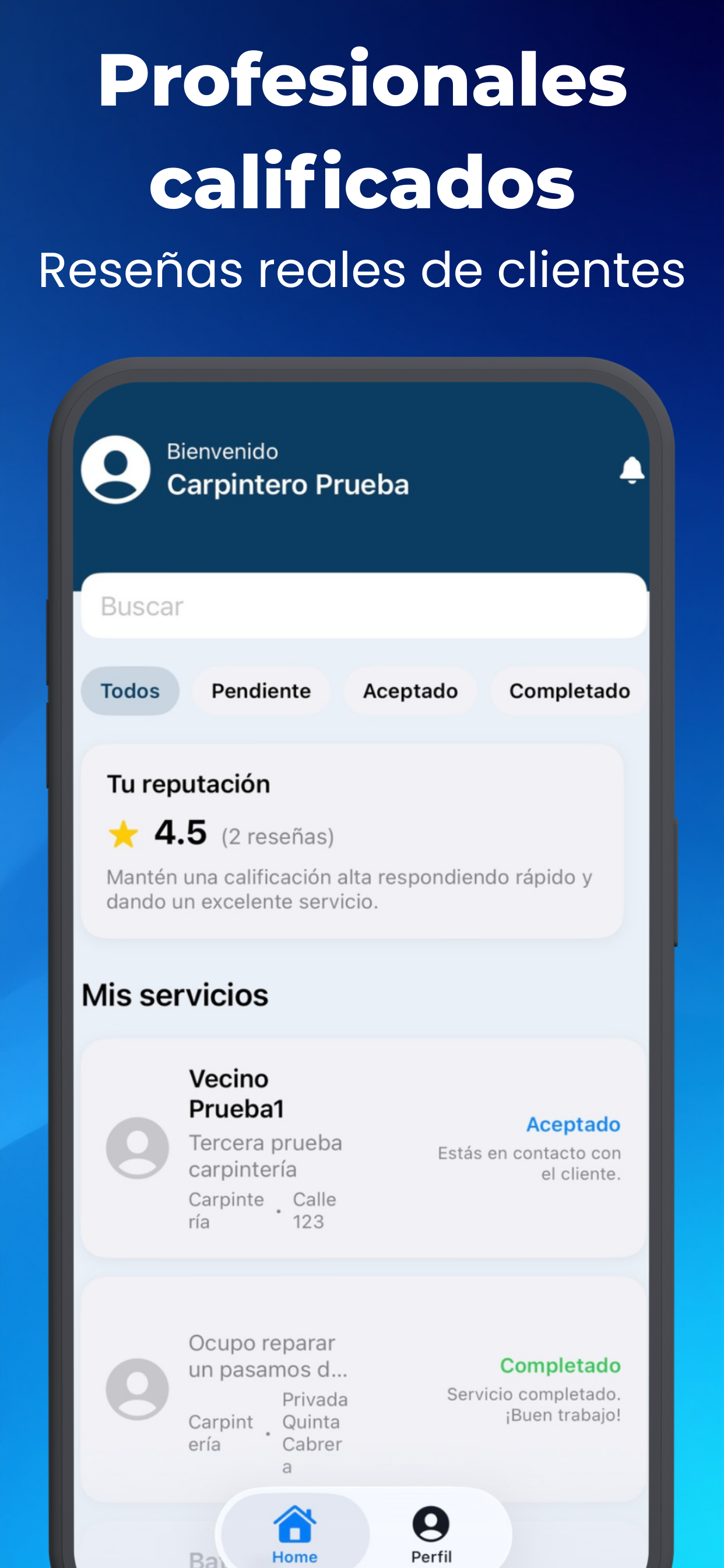 ServiMatch screenshot 3