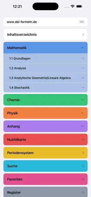 abi-formeln.de screenshot 3
