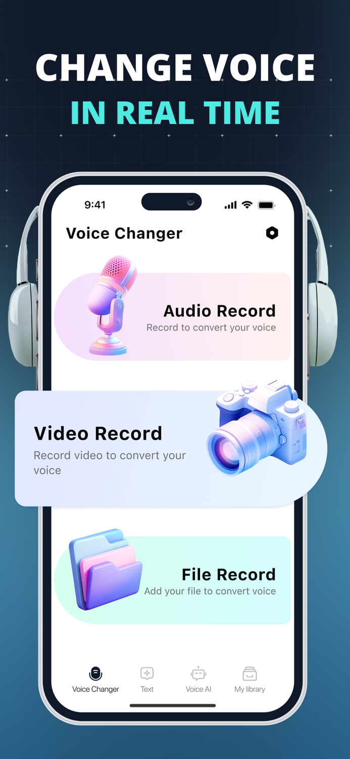 AI Voice Changer・Sound Effects
