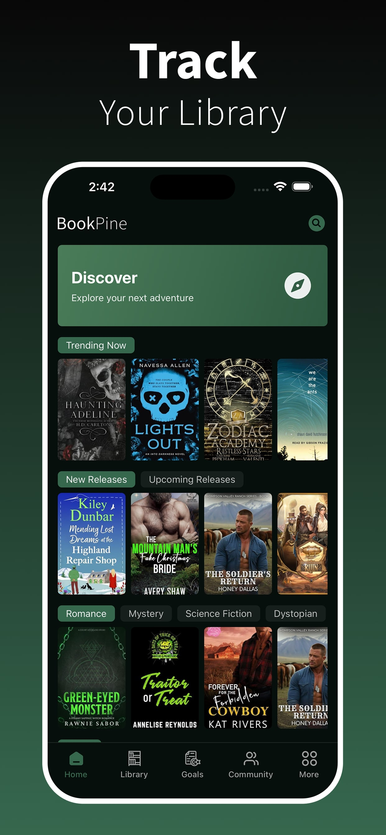 BookPine: Book Tracker & Stats