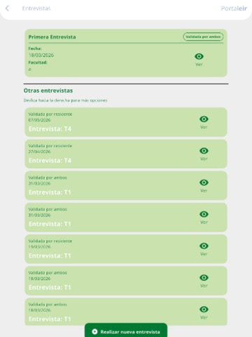 PortalEir iPad screenshot