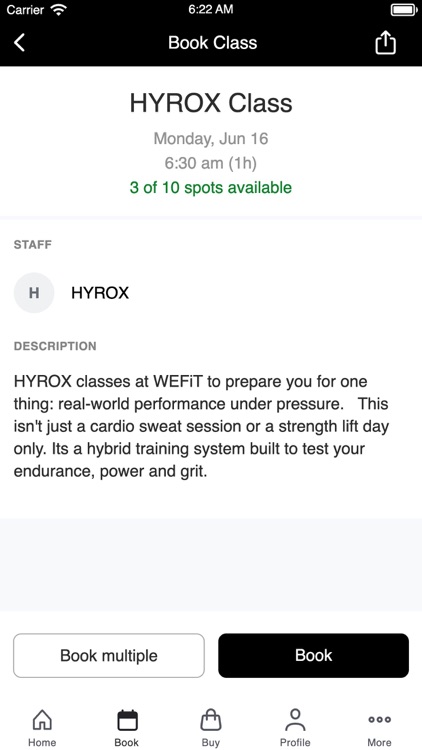 We're Evolving Fitness Team