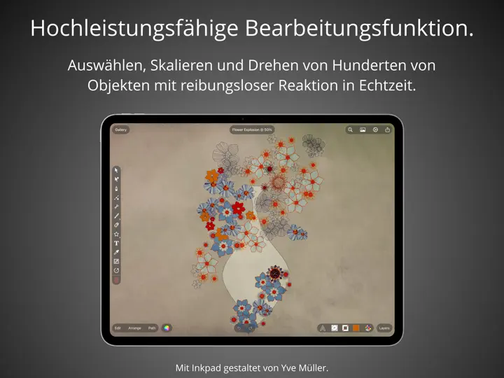 Screenshot von Inkpad auf dem iPhone 4