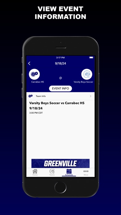 GCS Athletics Screenshot