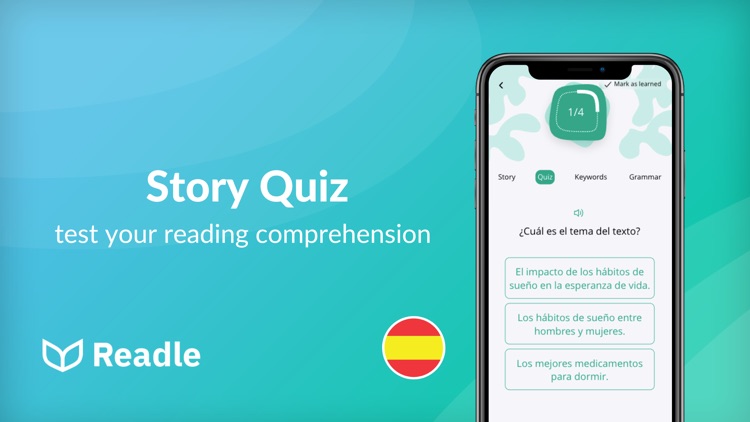 Learn Spanish: News by Readle screenshot-3