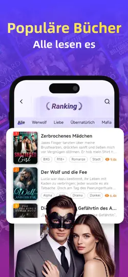 Screenshot von Readink – Geschichten & Bücher auf dem iPhone 3