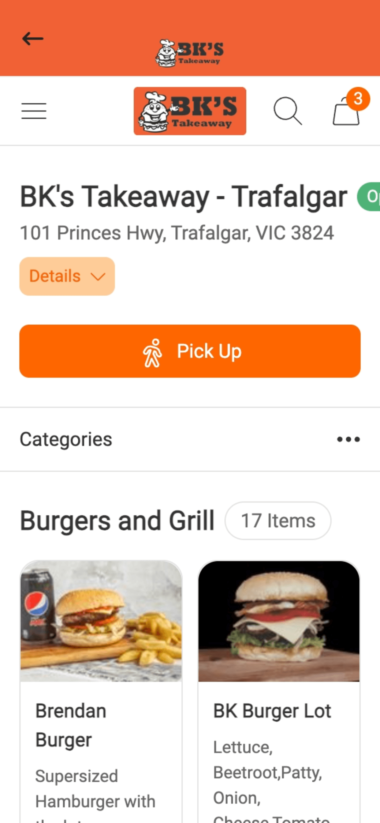 BK's Takeaway screenshot 3