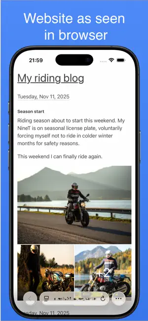 Static Blog Generator screenshot 3