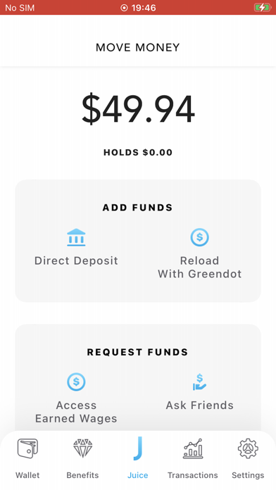 Juice Financial Screenshot