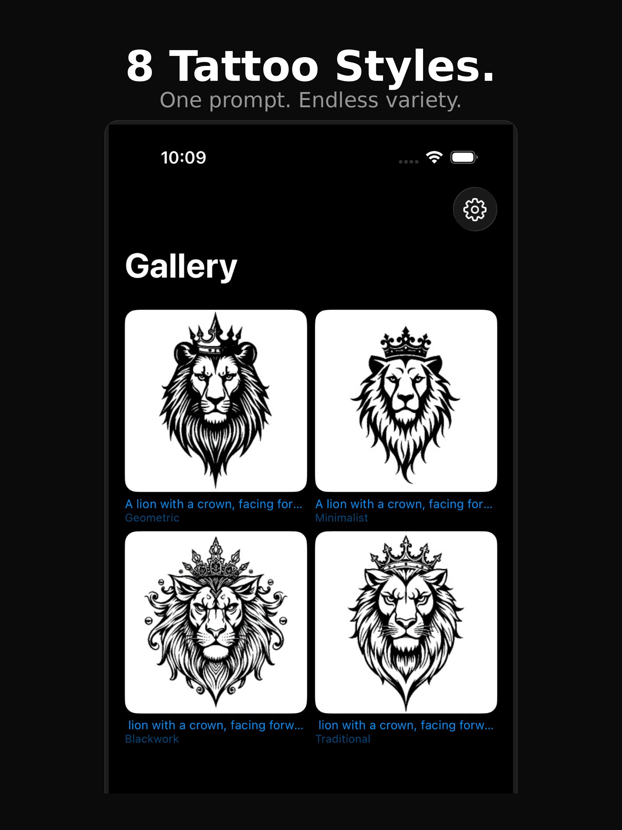 InkStencil: AI Tattoo Design screenshot 9