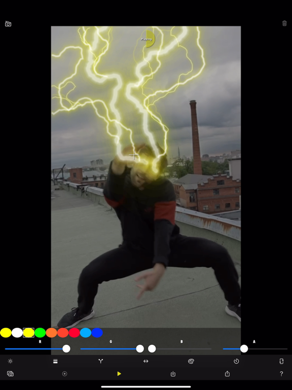 Screenshot #5 pour Lightning Eyes Recorder