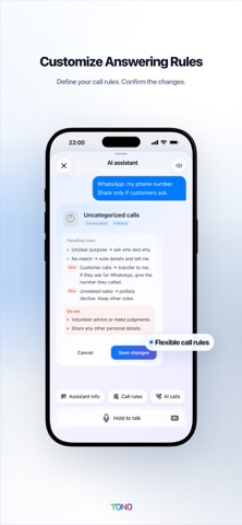 TonoCard AI Assistant Card Screenshot 5 of 8