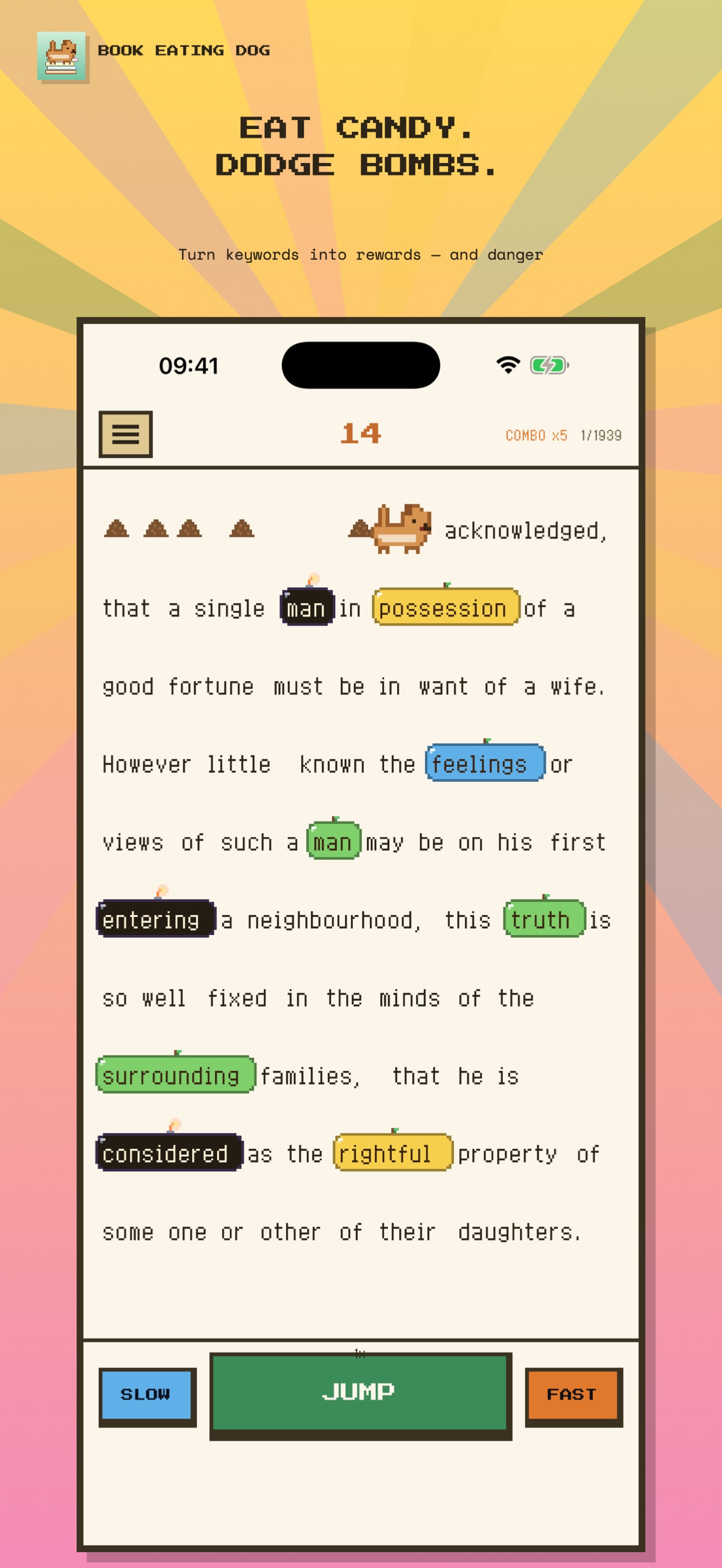 Screenshot 2 of Book Eating Dog