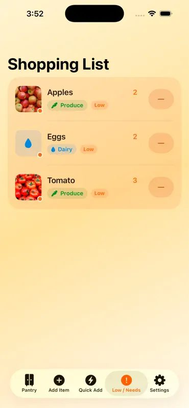 Simple Pantry Flow screenshot 7 of 8