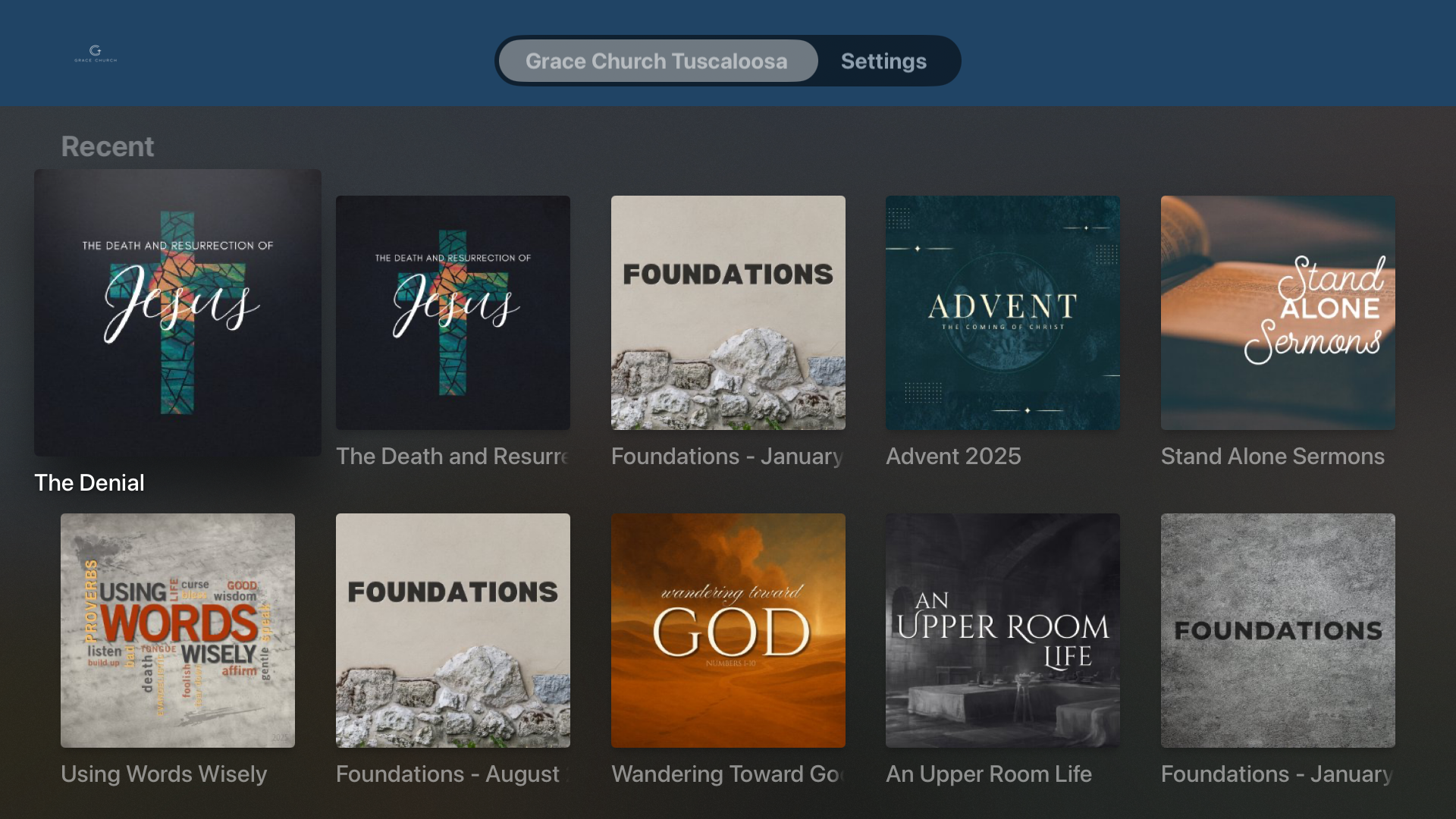 Grace Church Tuscaloosa screenshot 11