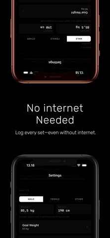 Styrka - Gym Tracker Screenshot 5 of 7