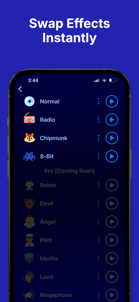 Voice Changer Live screenshot 2