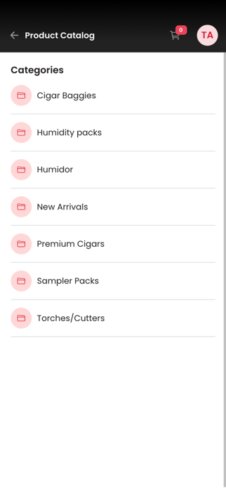 AG Burton Ordering App Screenshot 5 of 11