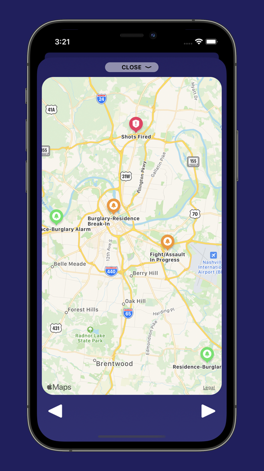#3. Nashville Active Dispatch (iOS) 由: Scott Quintana