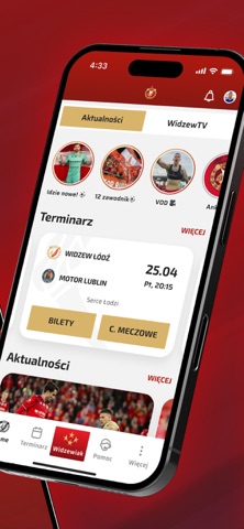Widzew Łódź screenshot