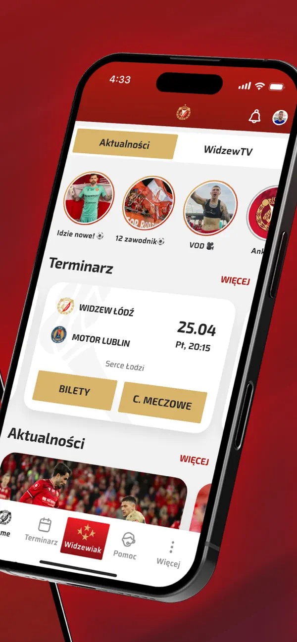 Screenshot #2 pour Widzew Łódź