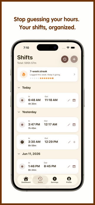 Timely - Shift & Pay Tracker Screenshot 2 of 7