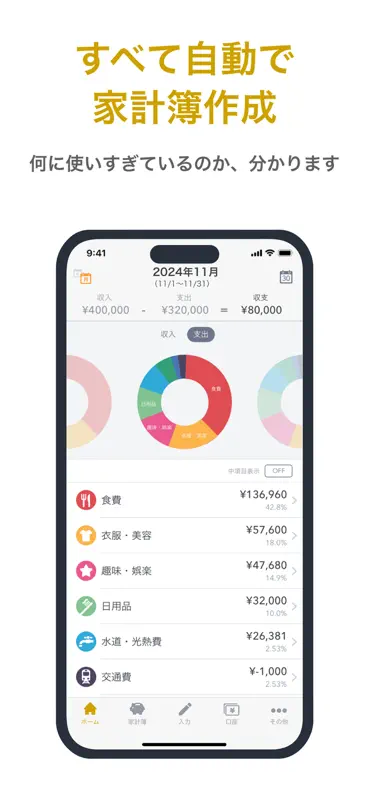 マネーフォワード for ＳＯＭＰＯひまわり生命 screenshot 2 of 4