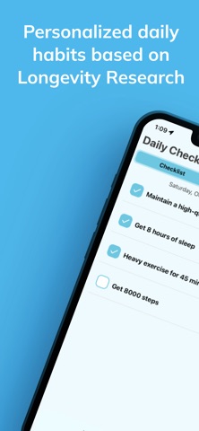 Longevity Checklist Screenshot 1 of 5