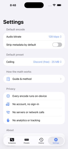 Clipquota: Exact Video Size screenshot 5