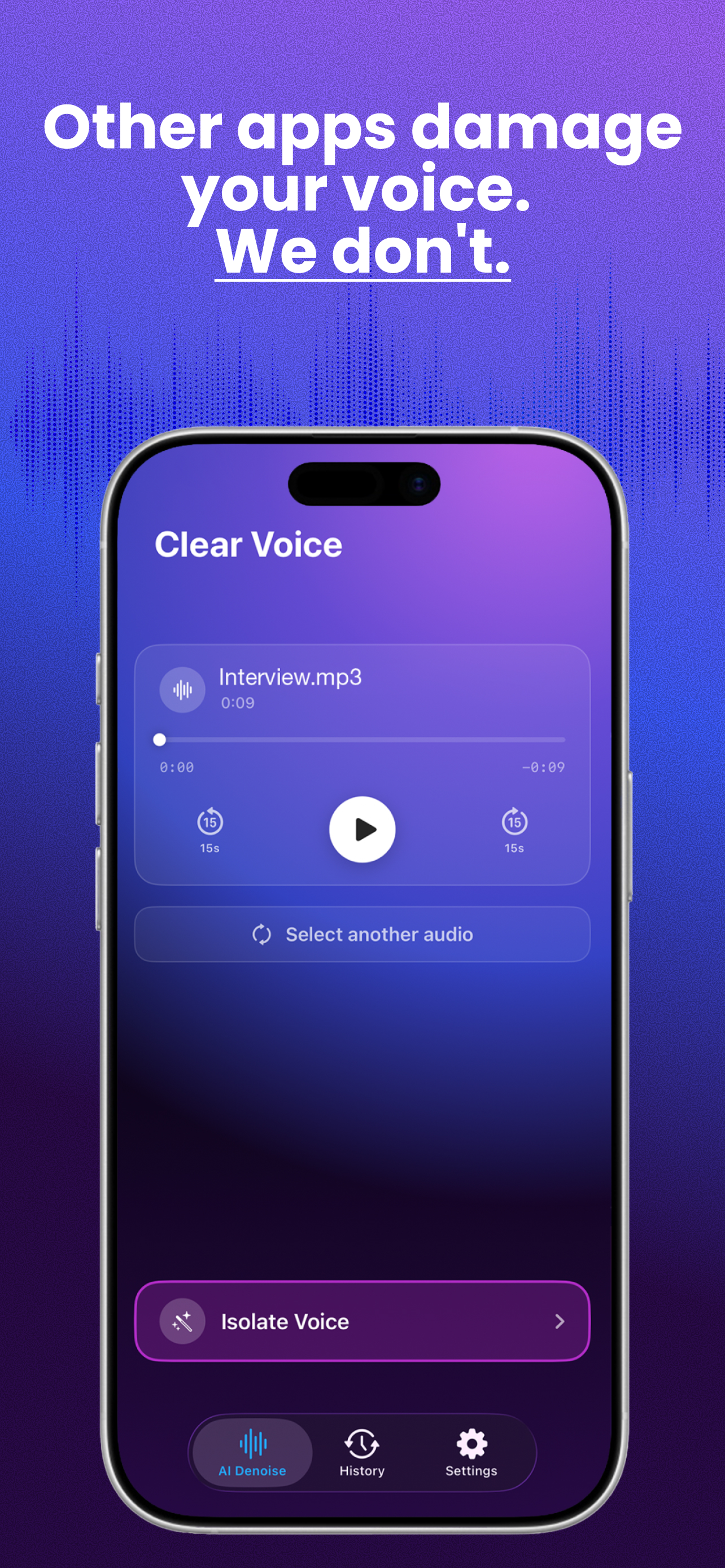 Noise Reducer AI - Shhh!
