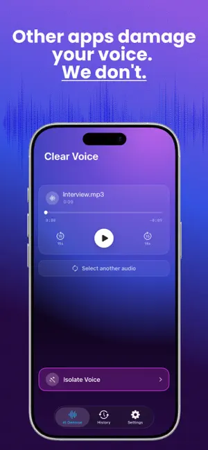 Noise Reducer AI - Shhh! screenshot 3