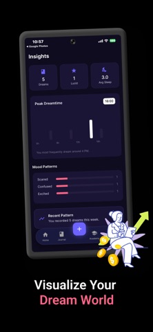 DreamEx AI Meaning & Journal iPhone screenshot