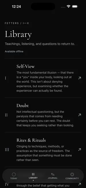 Fetters screenshot 2