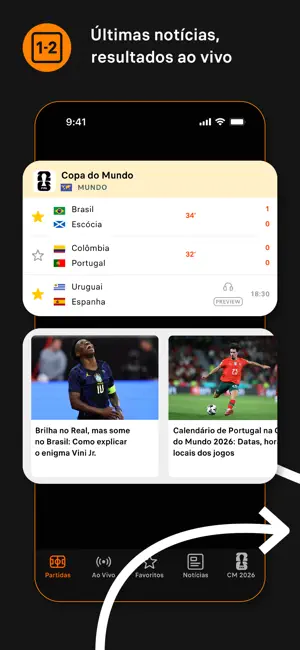 Soccerway: Placar de Futebol iPhone screenshot 2