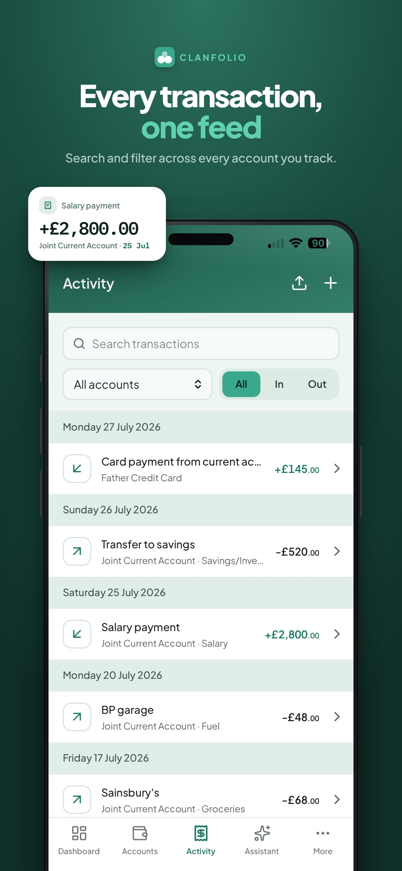 Screenshot 7 of Clanfolio: Net Worth Tracker