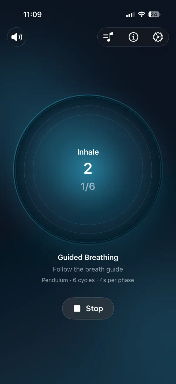 Screenshot #1 pour AirFlow | Breath Control