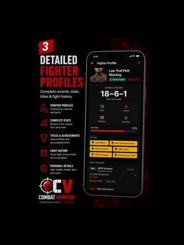 Combat Verified iPad screenshot