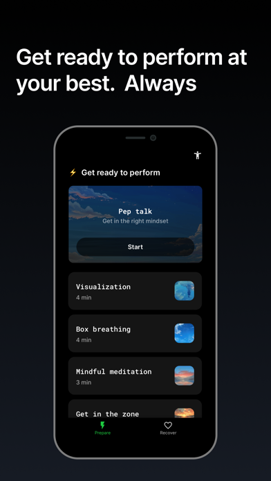 OneAthlete - Improve your game Screenshot