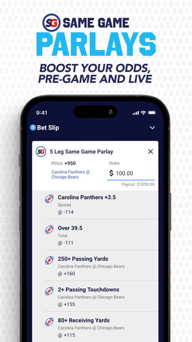 ClutchBet Sportsbook: CO/IA/LA Screenshot
