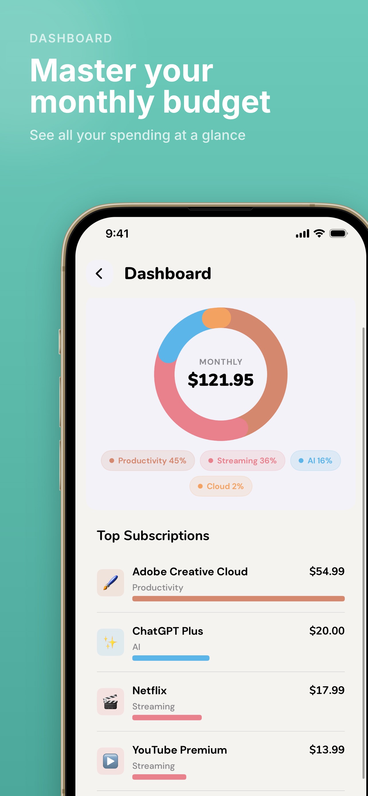 SubBot - Subscription Tracker screenshot 2