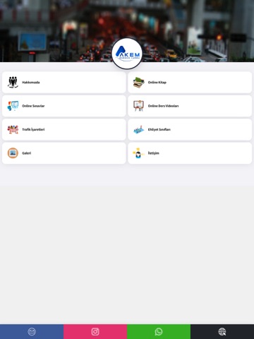 Akem Sürücü Kursları iPad screenshot