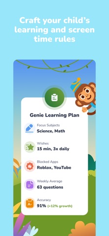 Genie: Screen Time for Kids screenshot