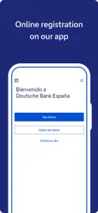 Deutsche Bank España screenshot #2 for iPhone