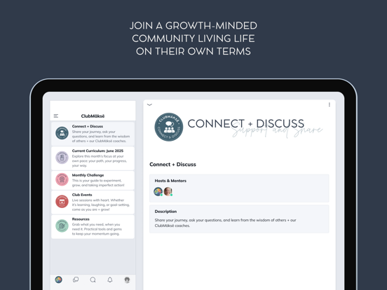 ClubMäksē by MäksēLife™ iPad screenshot 1 - Social Networking app