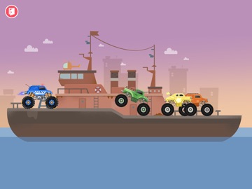 Monster Truck Games for kids iPad screenshot