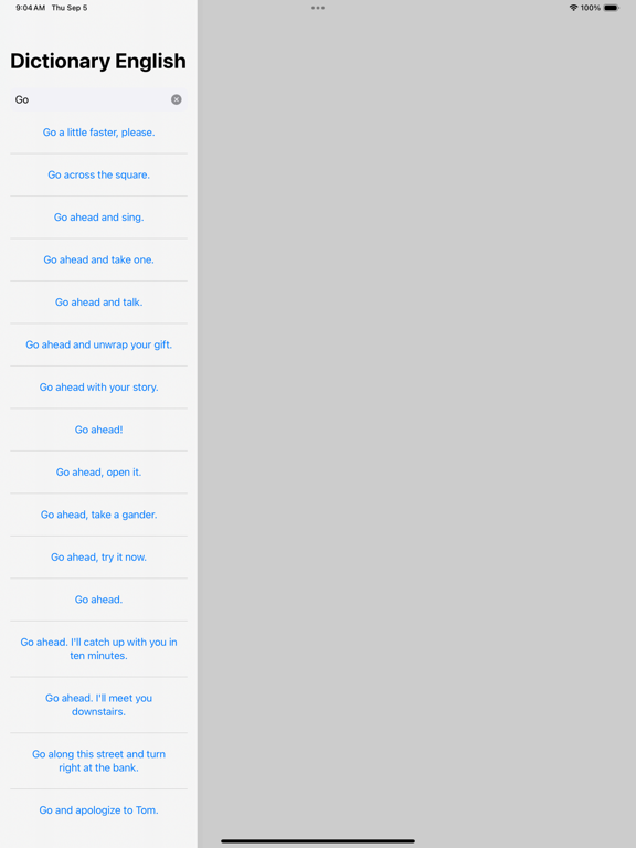 Screenshot #4 pour Hyper English French Dict