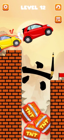 Draw 2 Bridge: 益智游戏 screenshot